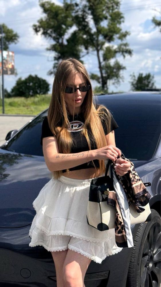 Трендова юбка хіт спідниця топ дизель