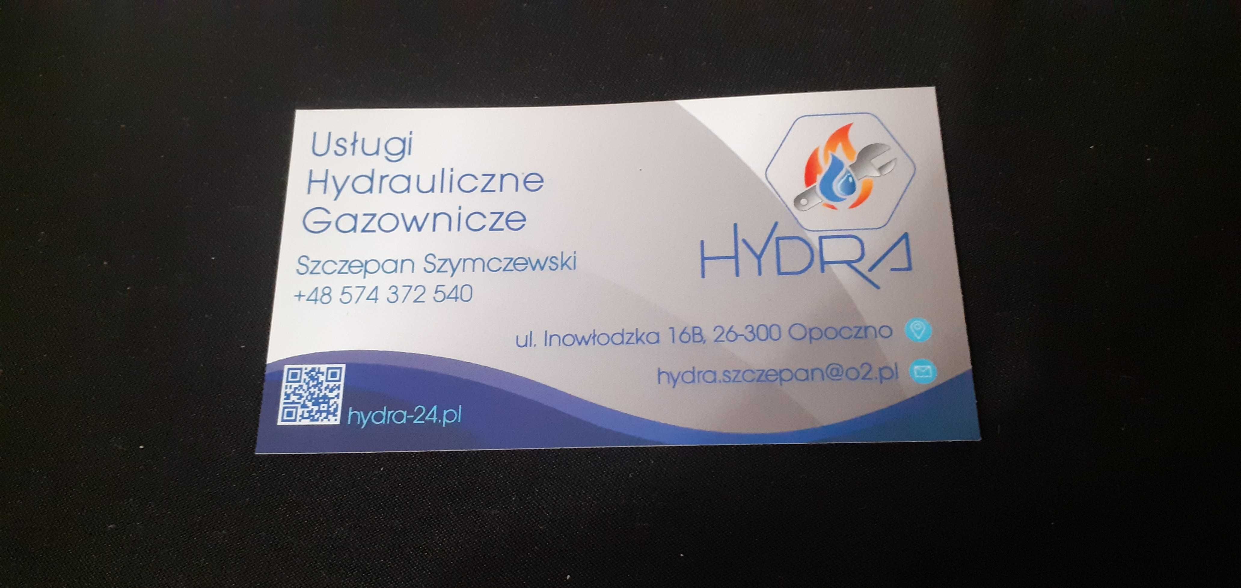 Usługi hydrauliczne.