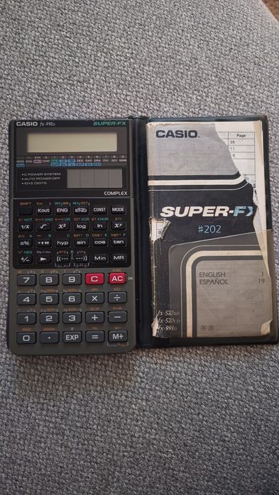 Kolekcjonerski Stary kalkulator Casio