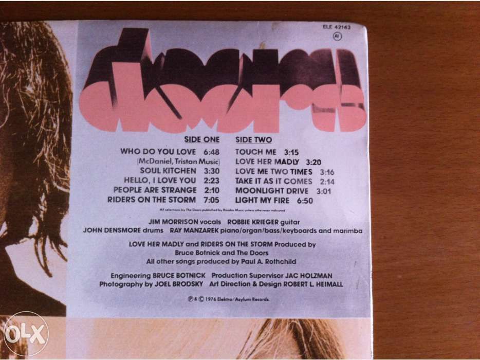 Disco vinil doors - the best of doors - 1976