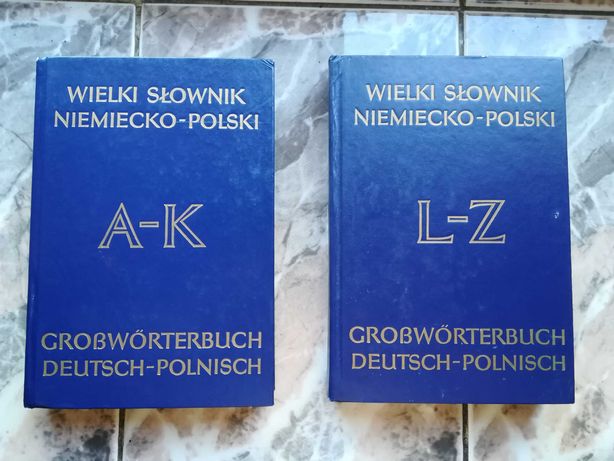 Wielki słownik niemiecko-polski A-K L-Z J. Piprek J. Ippoldt