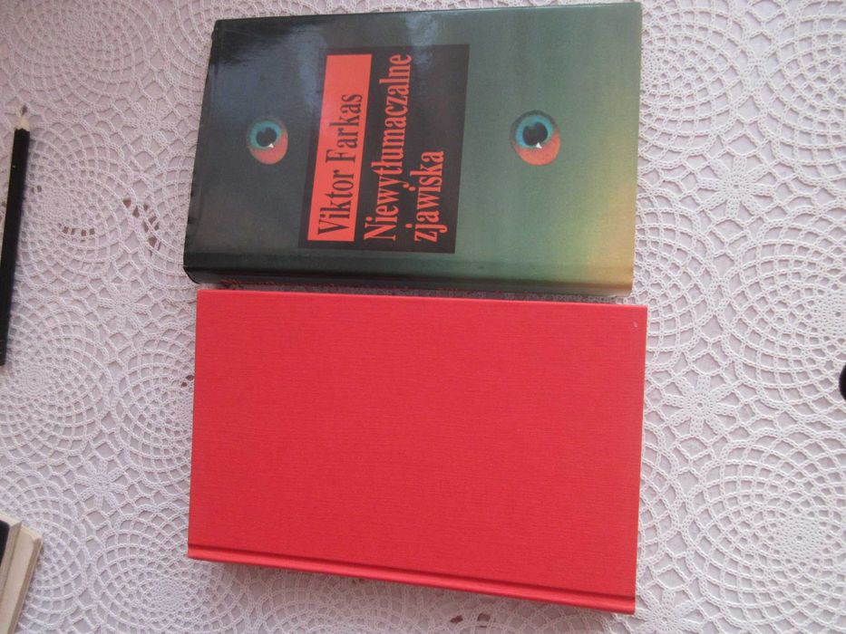 Niewytłumaczalne zjawiska Farkas obwoluta oprawa twarda 1994