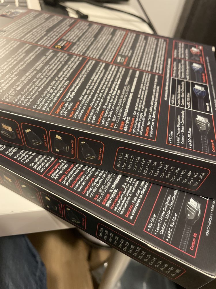 Kable vodka 2 metry HDMI 10K 8K wysoka jakość