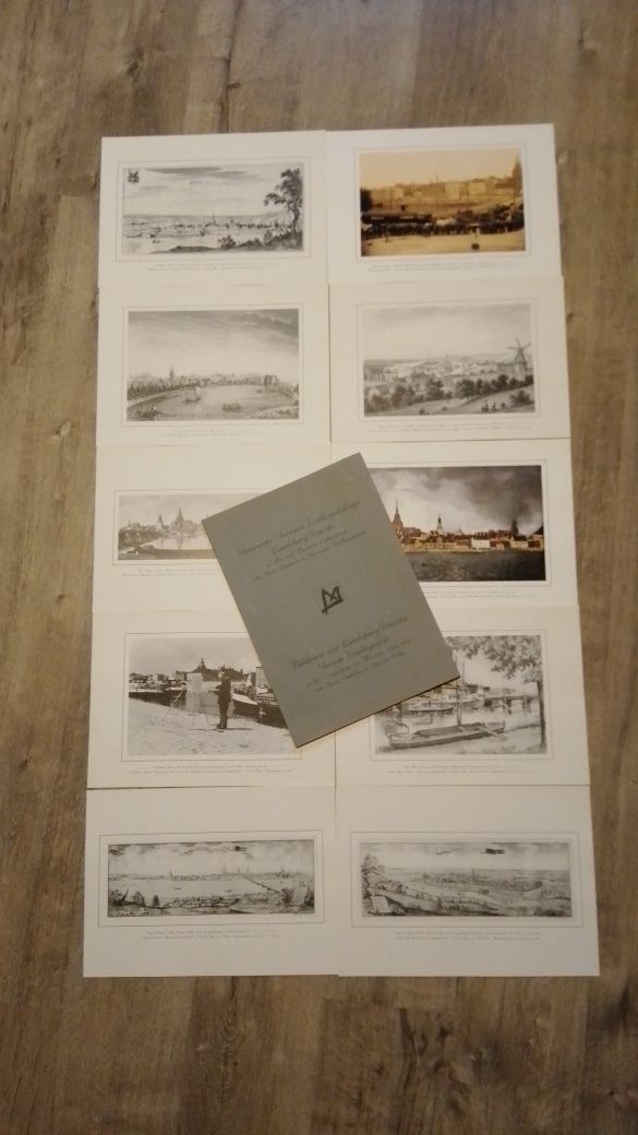 10x Gorzów Landsberg stare obrazy fotografie