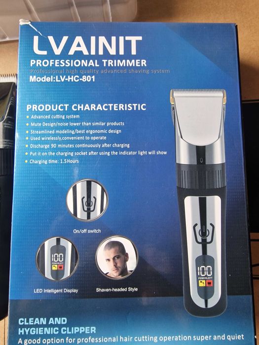 машинка,тример  для стрижки  волосся  LVAINIT LV-HC-801