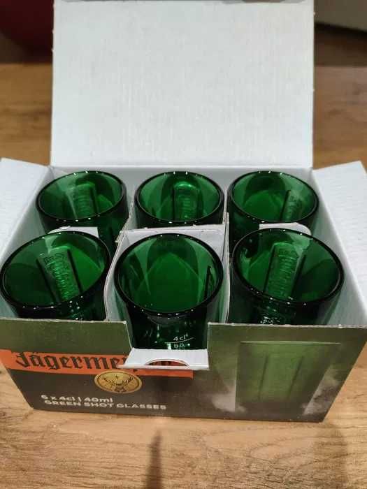 Kolekcjonerskie kieliszki jagermeister. Idealne na prezent/urodziny