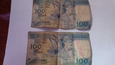 Notas de 100$00 1987