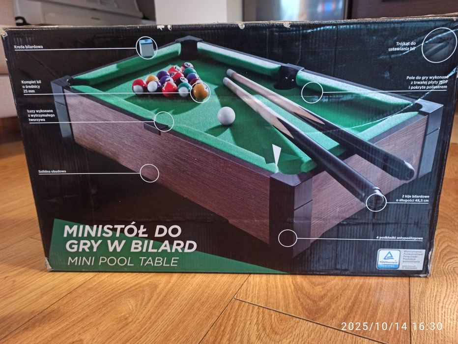 Mini stół do bilarda
