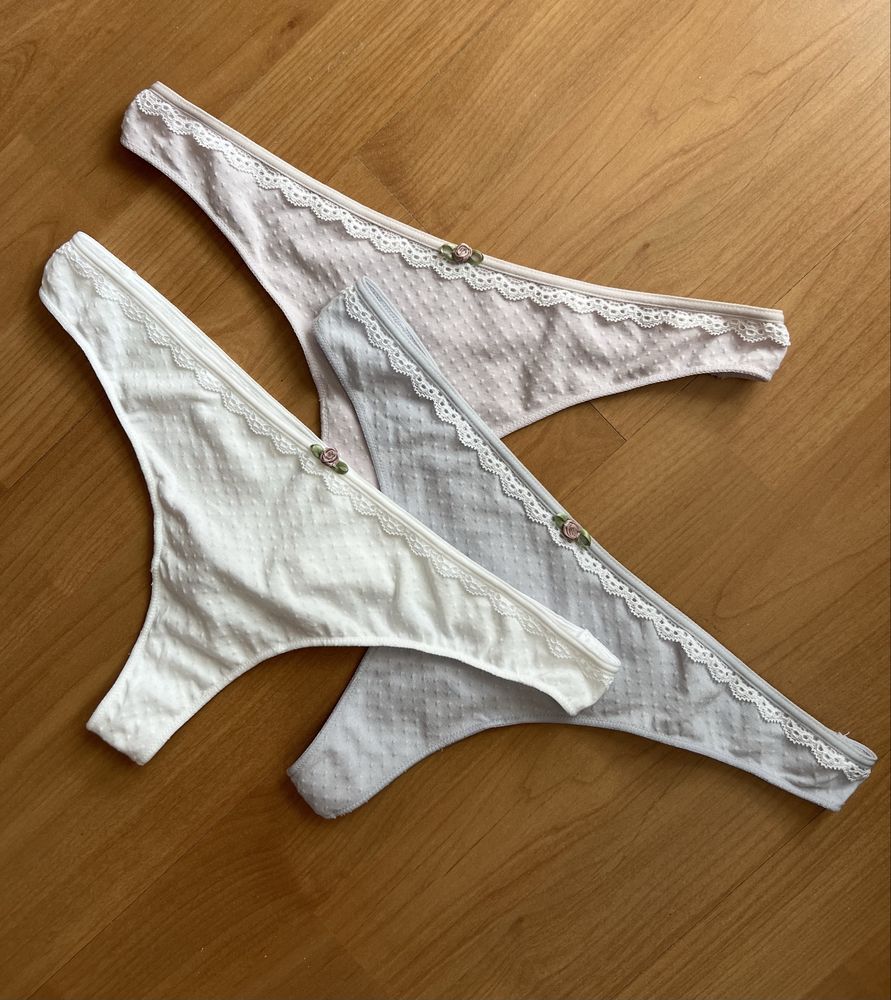 Stringi majtki oysho M 3-pack