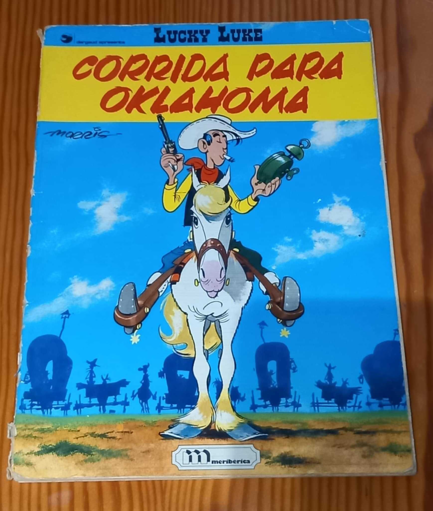 Livro Lucky Luke - Corrida Para Oklahoma
