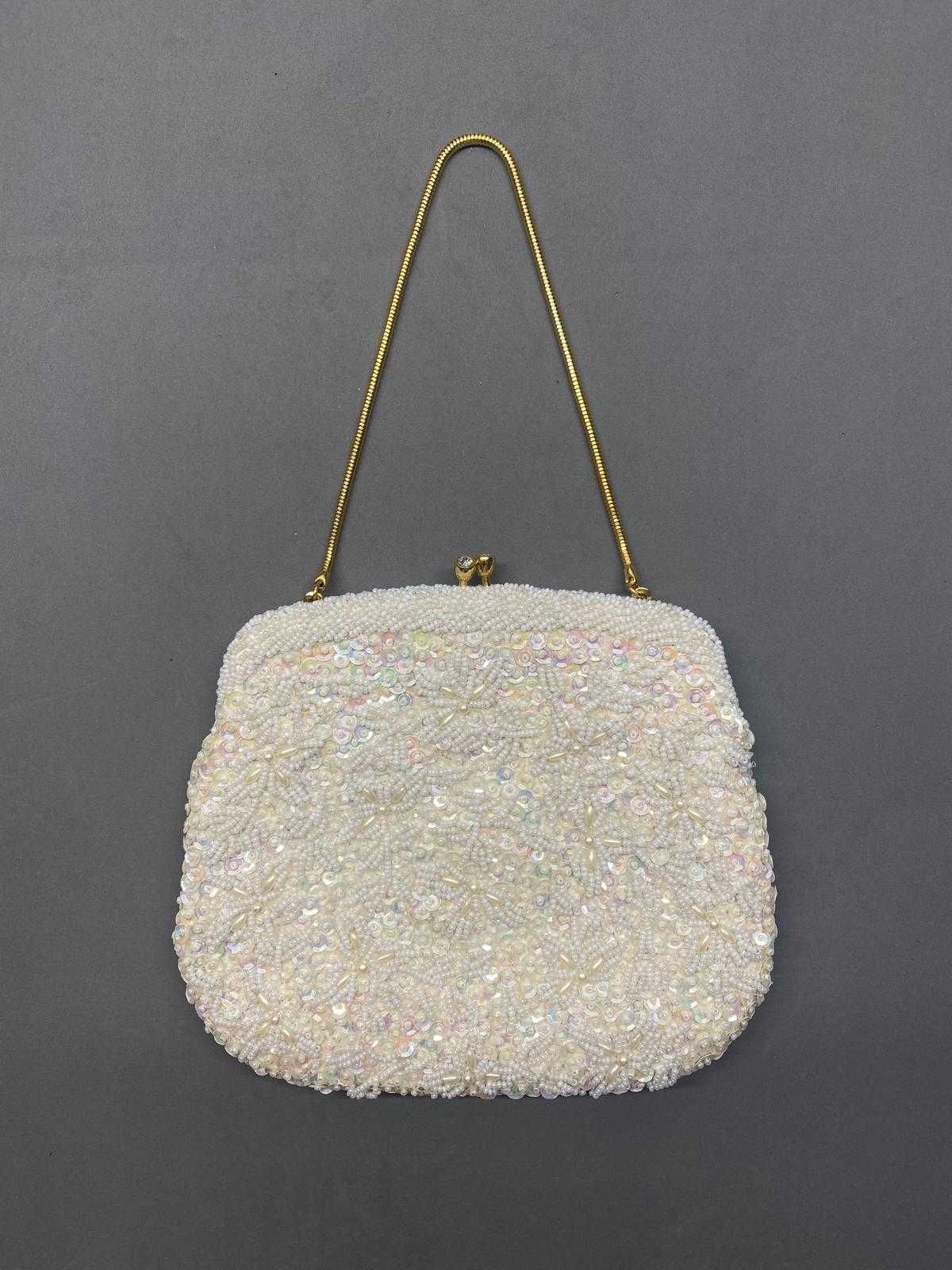 Mala Clutch Vintage Feita à Mão – Artesanato de Macau, Década de 1960