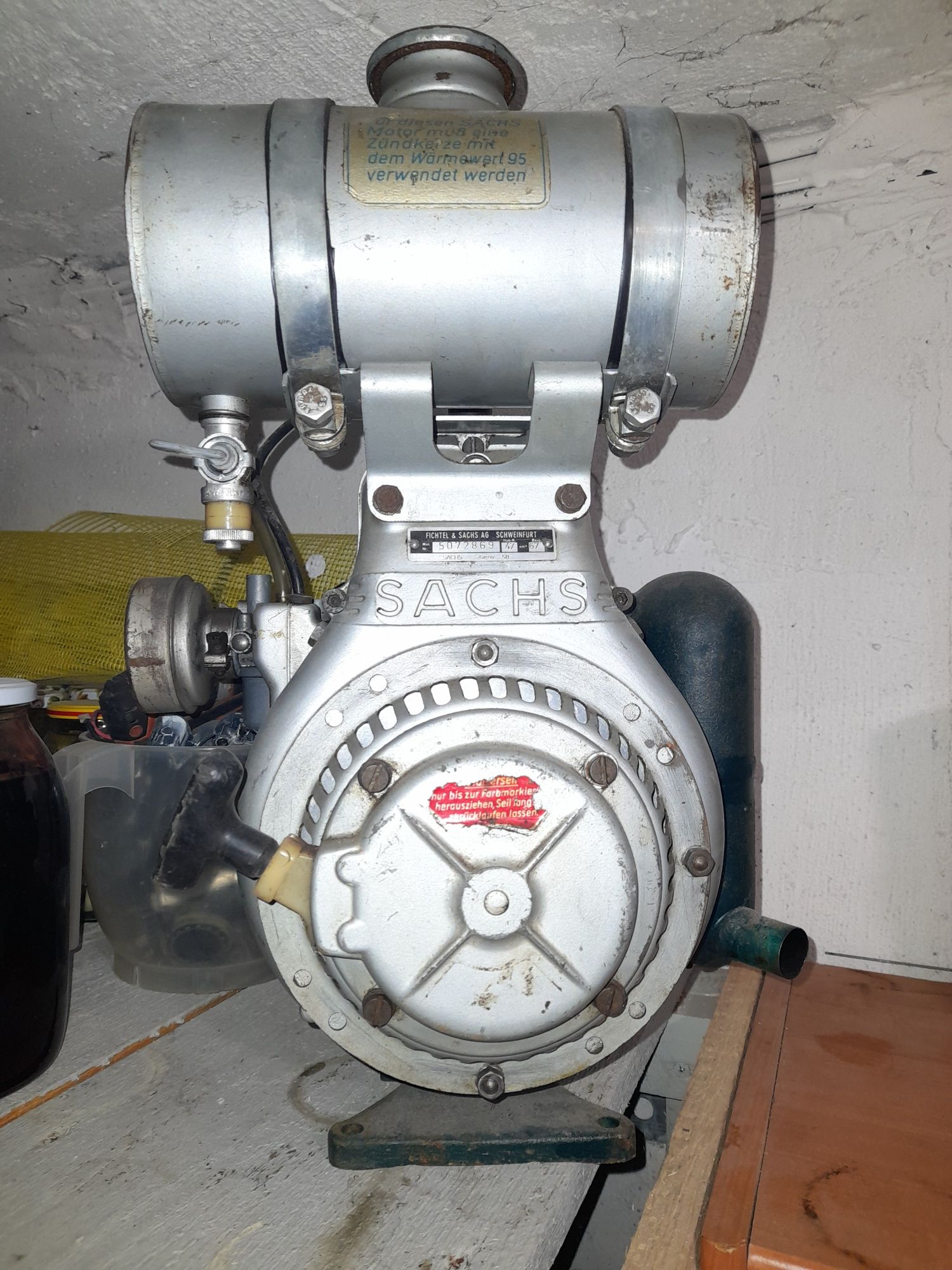 Silnik spalinowy Sachs stamo 50