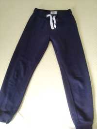 Spodnie spodenki chłopiec dresowe jeans 128
