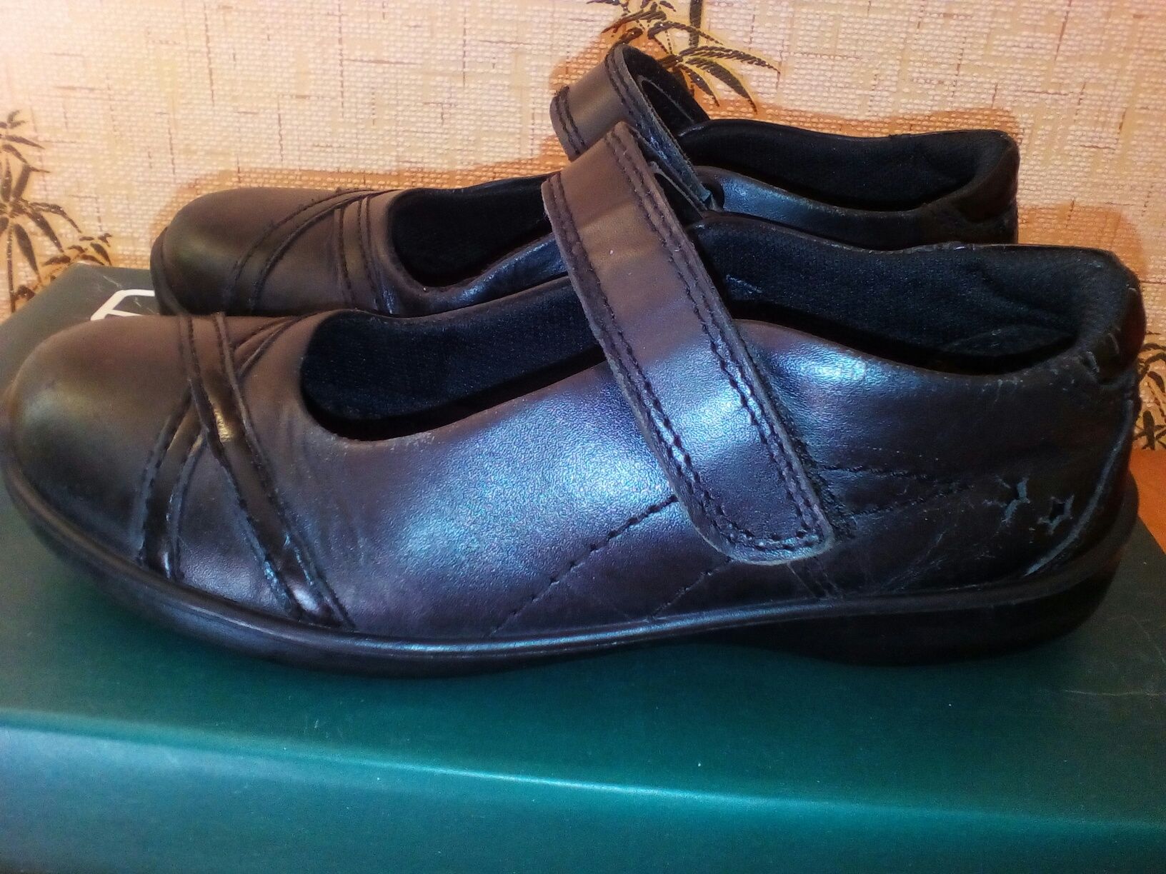 Туфли 31 размер Braska кожаные для девочки Браска кожа Школьные
