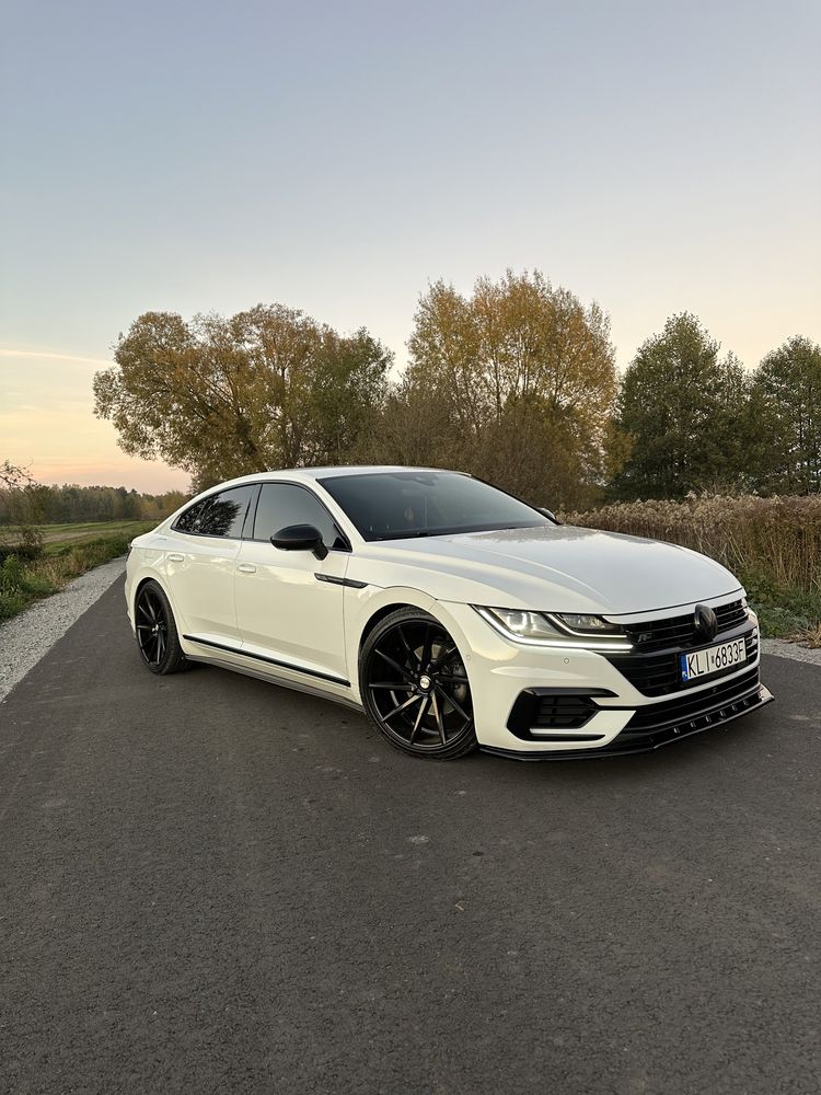 Volkswagen arteon r-line 4-motion piękny bezwypadkowy