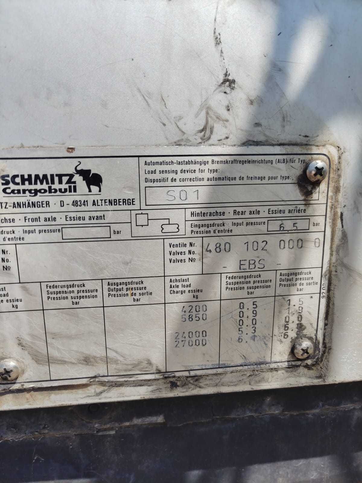 Schmitz Cargobull SAF Маніпулятор PALFINGER PK 17000 Прицеп н/п