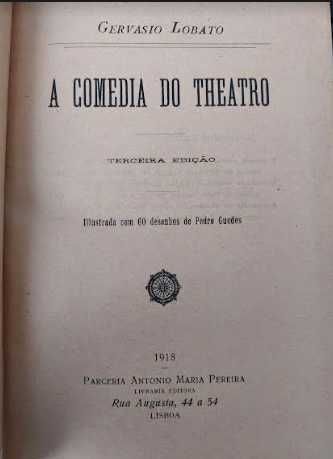 MÁRIO VIEGAS - Livro e CD (8) e A COMEDIA DE THEATRO, de G. Lobato