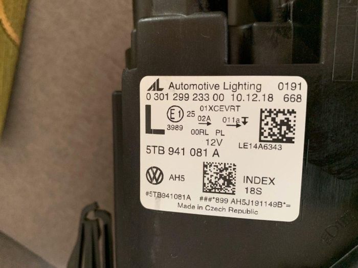 Новые LED Фары Туран Ксенон Туран Фары VW Touran Оптика Фольксваген