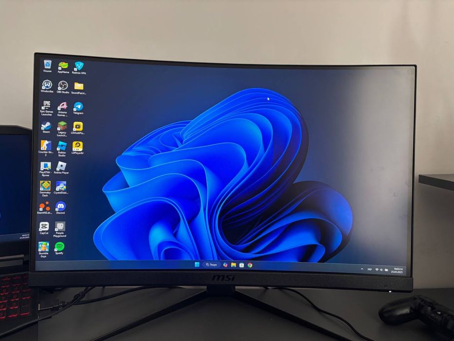 Монітор MSI optix G24C6 23.8 144 герца