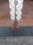Vassoura de jardinagem