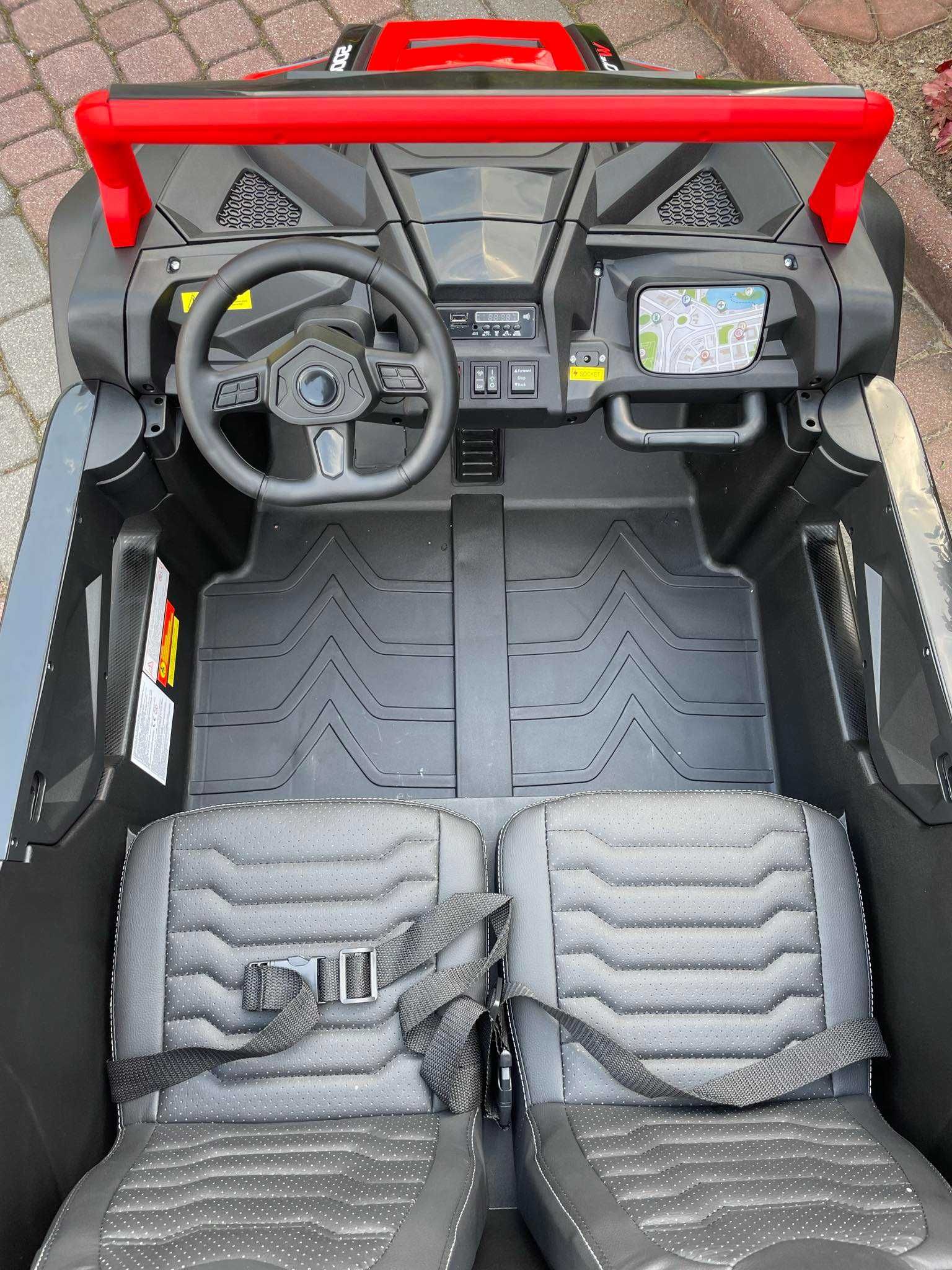 Ogromny Buggy Auto na akumulator dla 2 dzieci 4X200W 24V 14Ah samochód