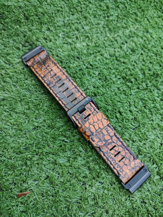 Pasek do zegarka Garmin szerokość 26 mm QuickFit skóra handmade
