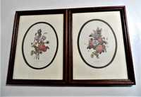 Quadros com motivos florais de origem Italiana.