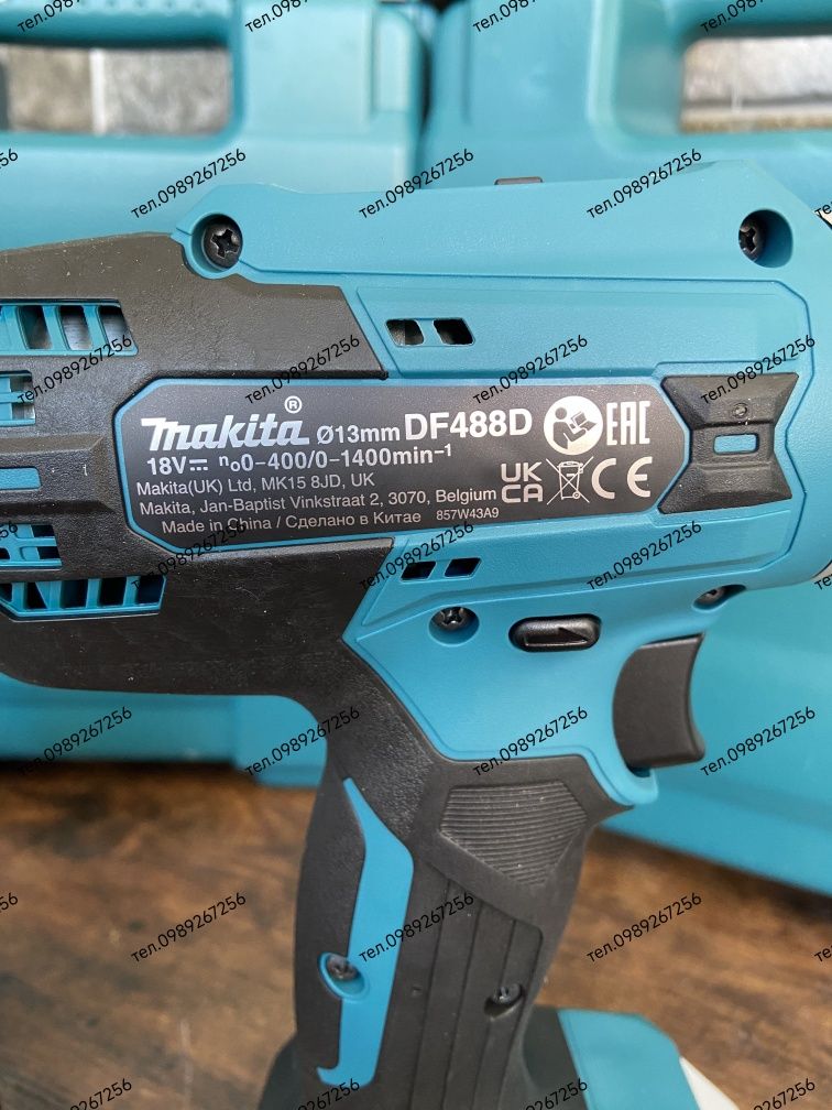 Аккумуляторная дрель, шуруповерт, шурупокрут, MAKITA ОРИГІНАЛ