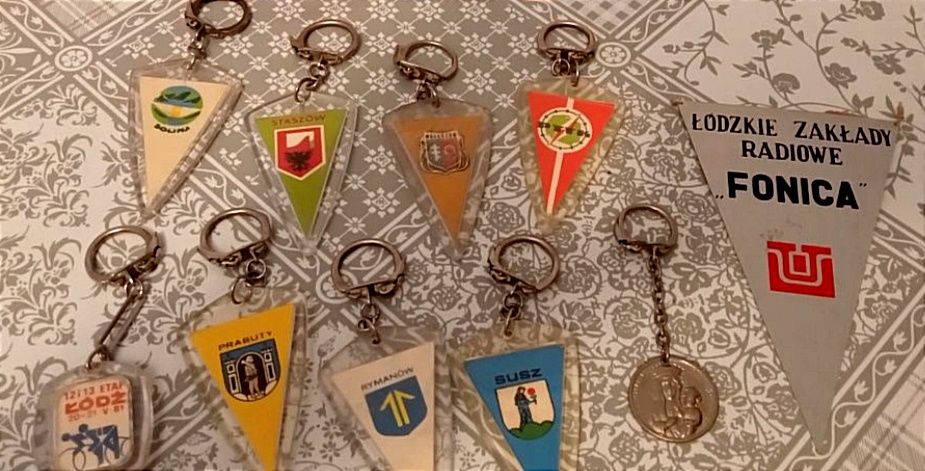 Bryloczki z PRL 9 sztuk