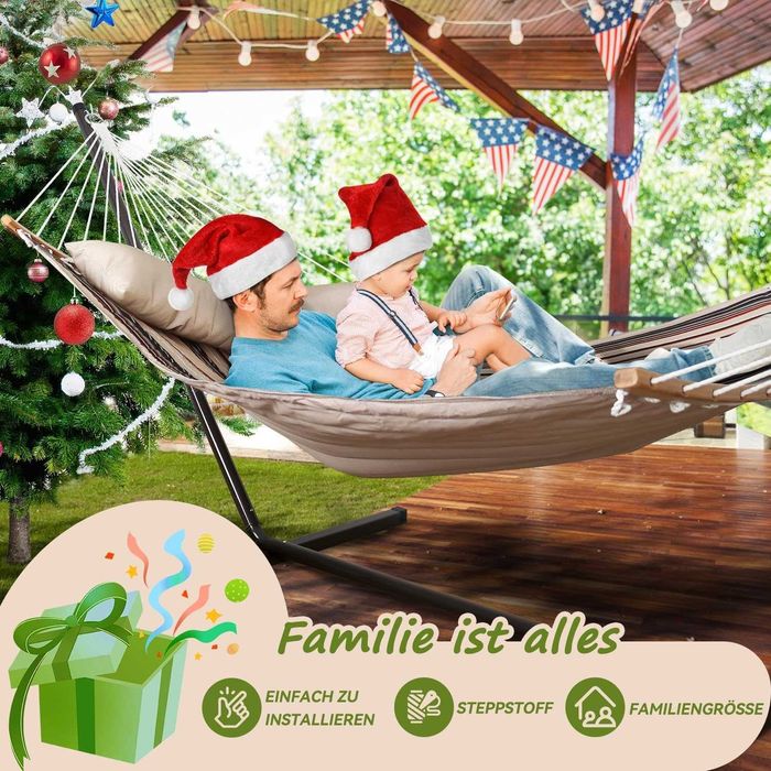 Nowy hamak ogrodowy /huśtawka / leżak / krzesło wiszące / bujak !4660!