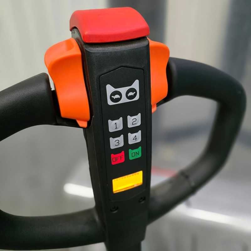 Elektryczny wózek podnośnikowy paleciak ESP1227 Udźwig 1200kg 2,7m