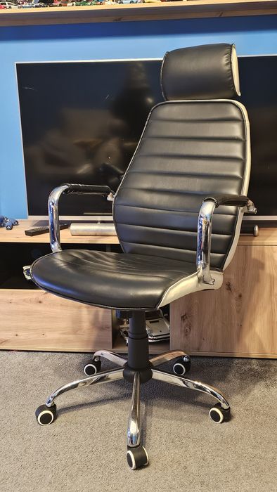 Fotel Biurowy Skórzany