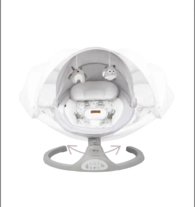 Заколисуючий центр MoMi Kenani Light Grey