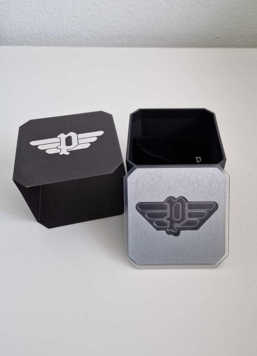 Pulseira de metal e prata  da Police