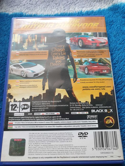 Need for speed undercover ps2