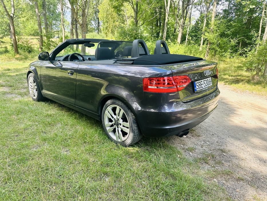 Audi A3 Cabrio / Bezwypadkowa /Skóra / Nowy rozrząd