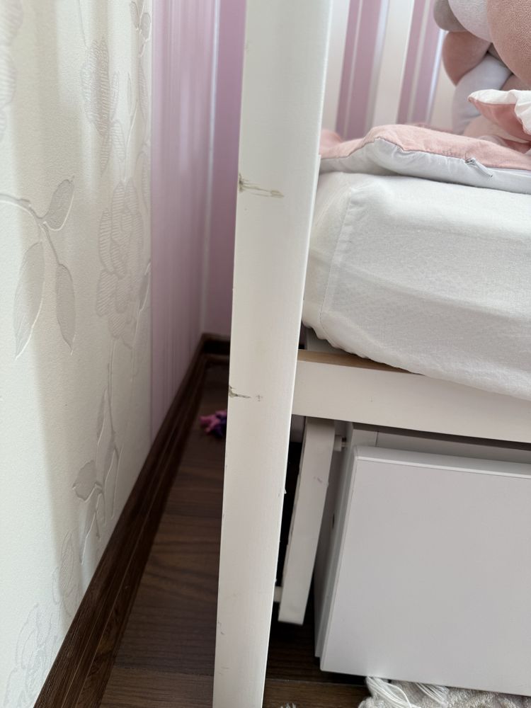 Ліжечко дитяче Veres ЛД3 білий