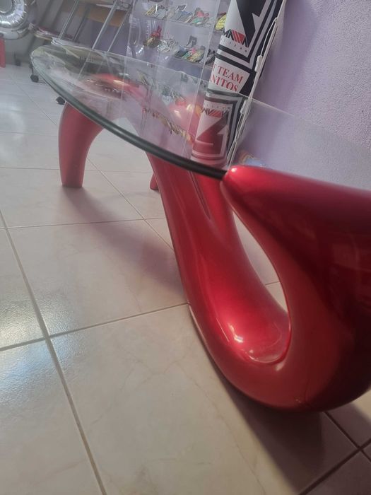 Mesa para a sala com design diferente