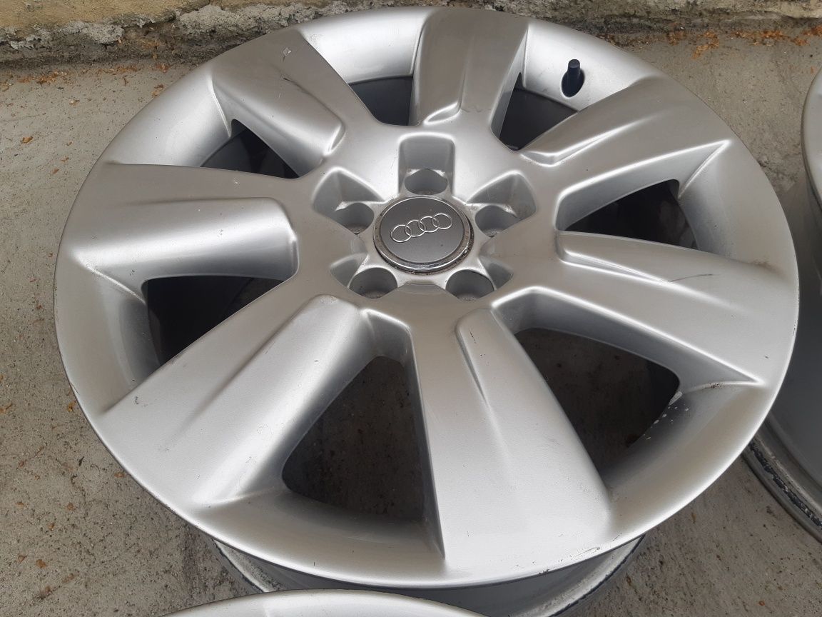 4 oryginalne alufelgi audi 5x112 17"