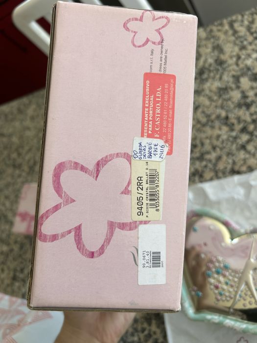 Guarda joias barbie novo em prata