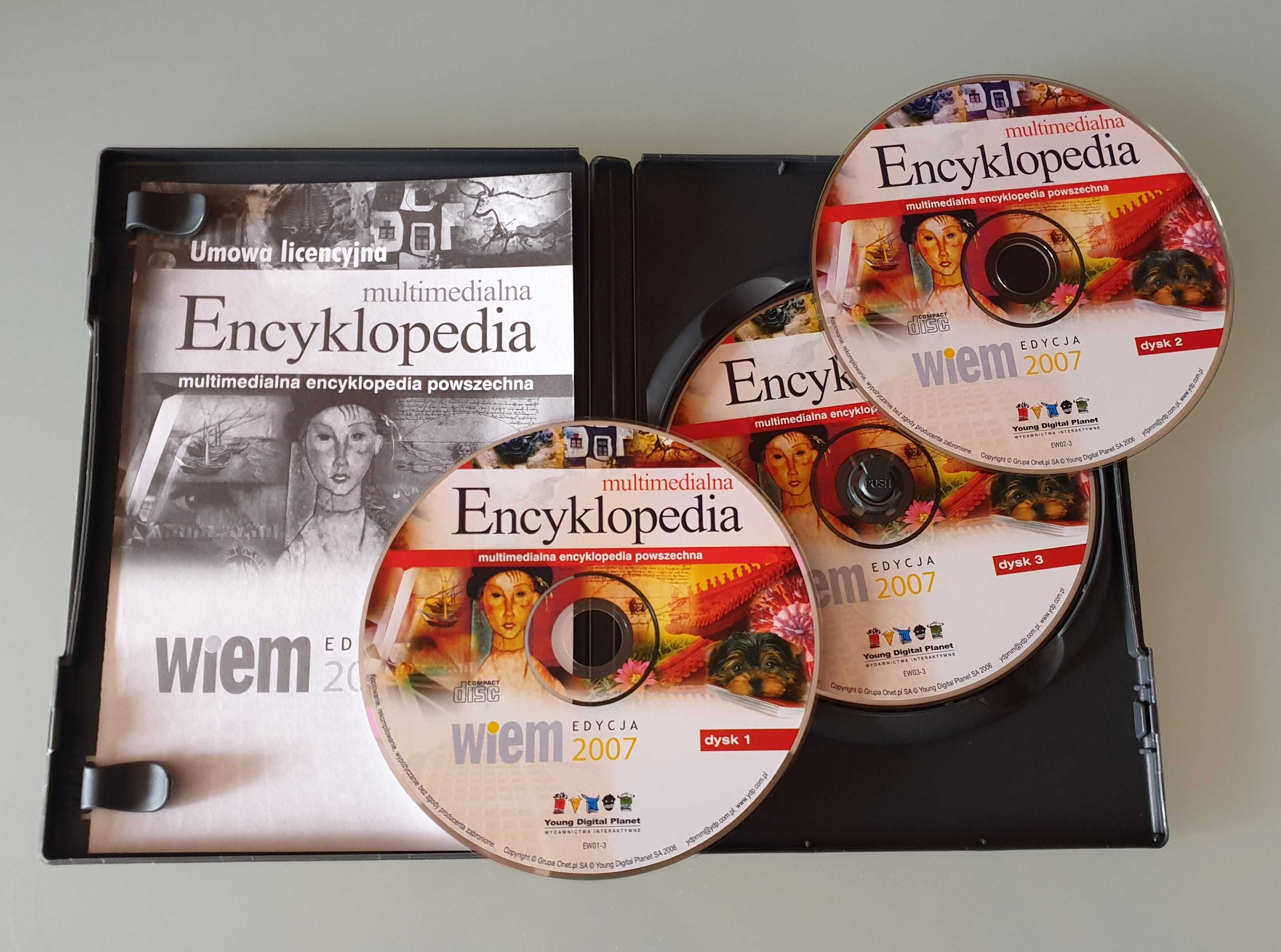 Płyta CD / Multimedialna Encyklopedia Powszechna Wiem 2007