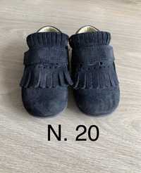 Calçado n. 20 sapato azul