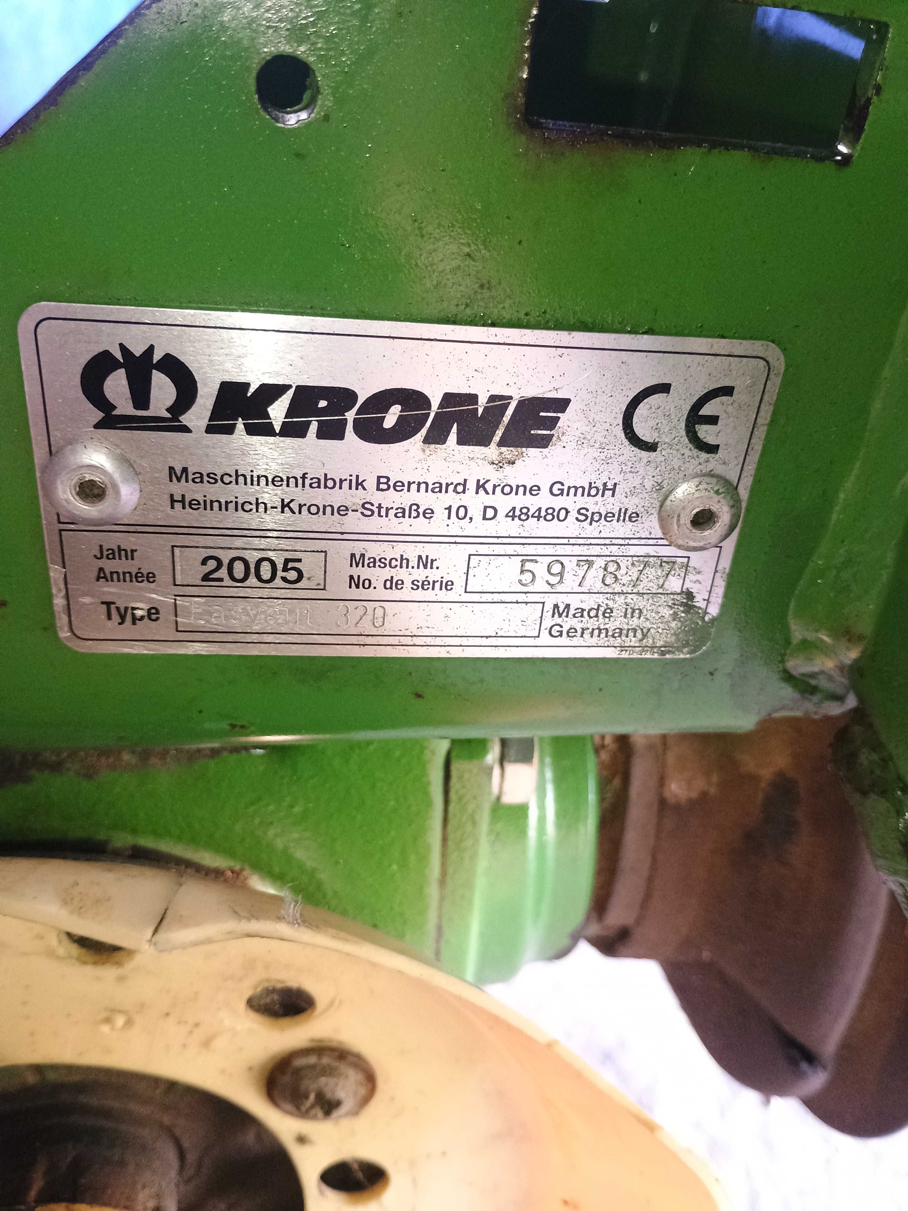 Kosiarka dyskowa Krone 320 easy cut