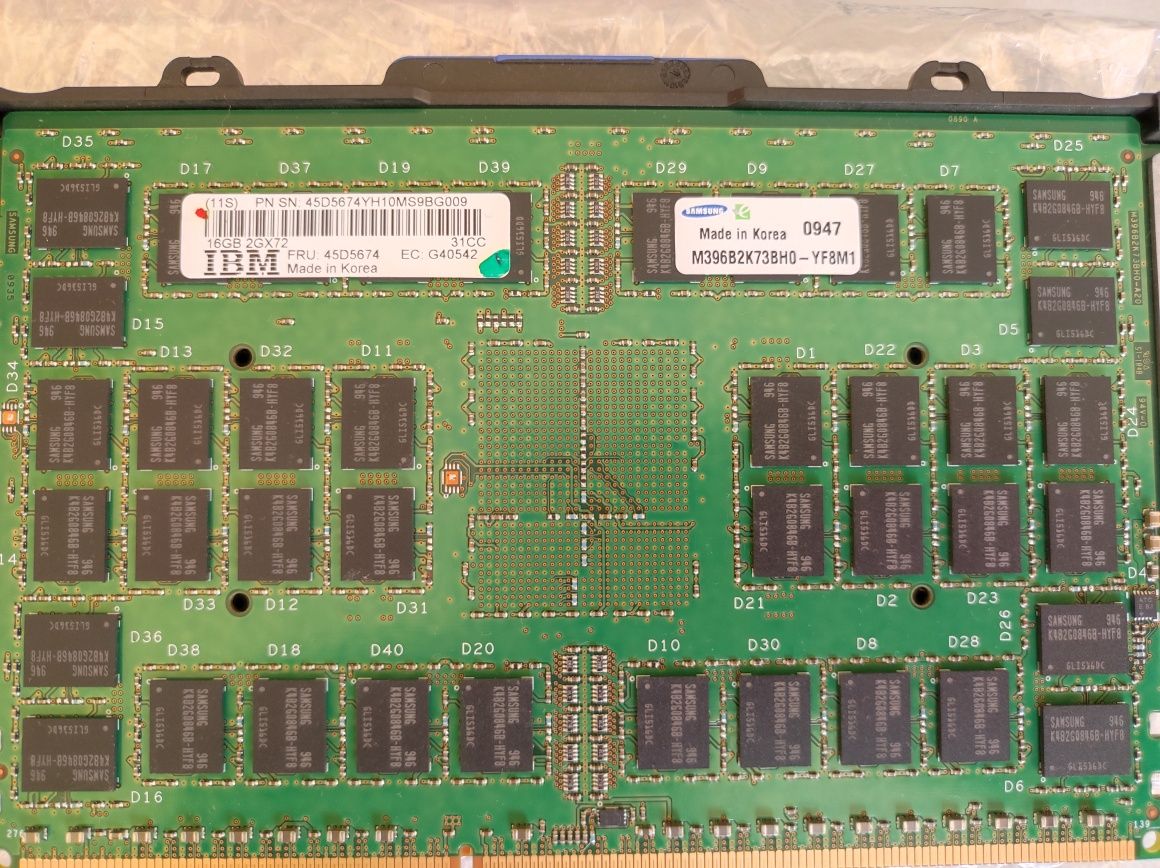 Sale! Серверна пам'ять IBM 00V5412/45d8424 32GB DDR3 1066/1333MHZ