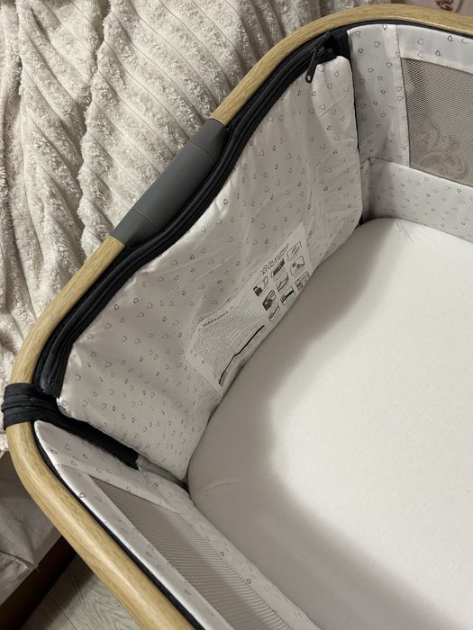 Приставне ліжечко Tutti Bambini CoZee Lite — ідеальний стан + бонуси