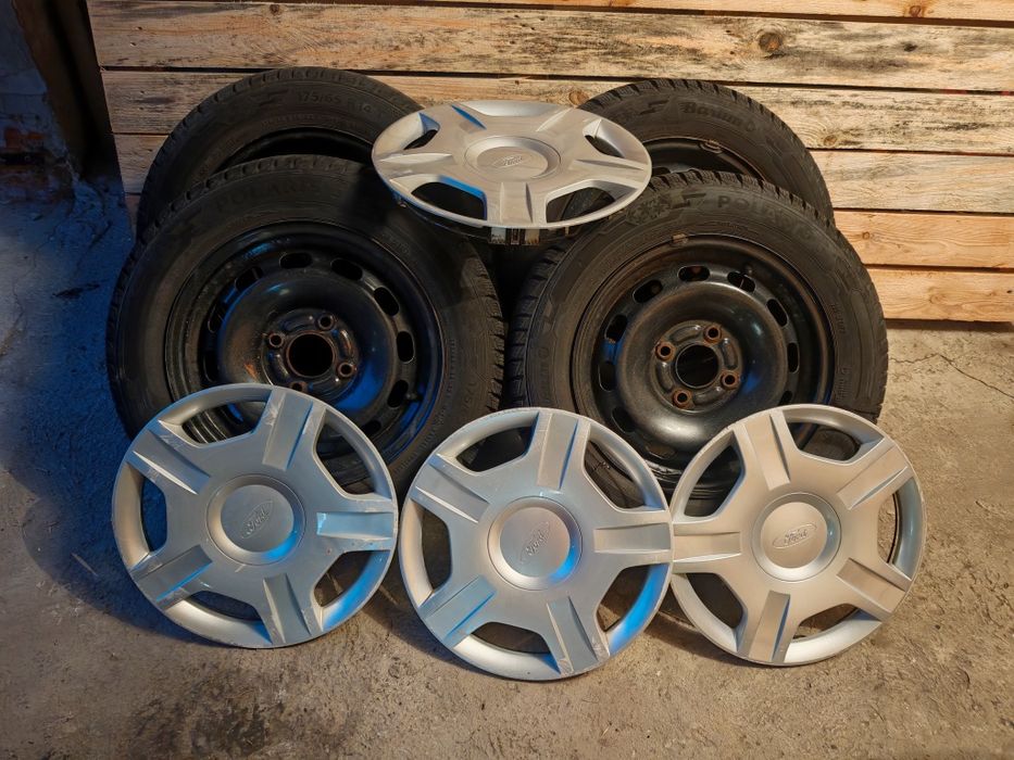 Koła 14 cali Ford 4x108 z oponami zimowymi