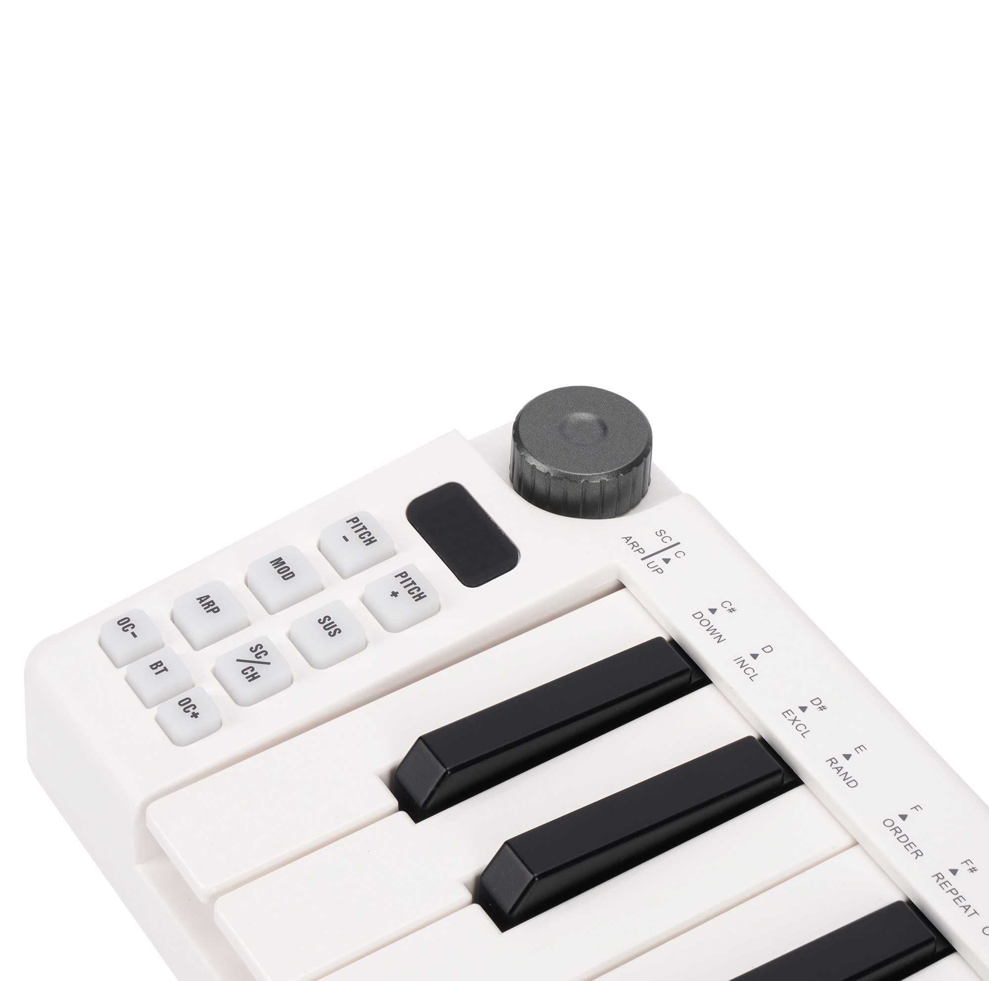 M-VAVE SMK 25 Mini MIDI Keyboard, Bluetooth, встроенный АКБ.