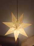 Candeeiro em forma de estrela