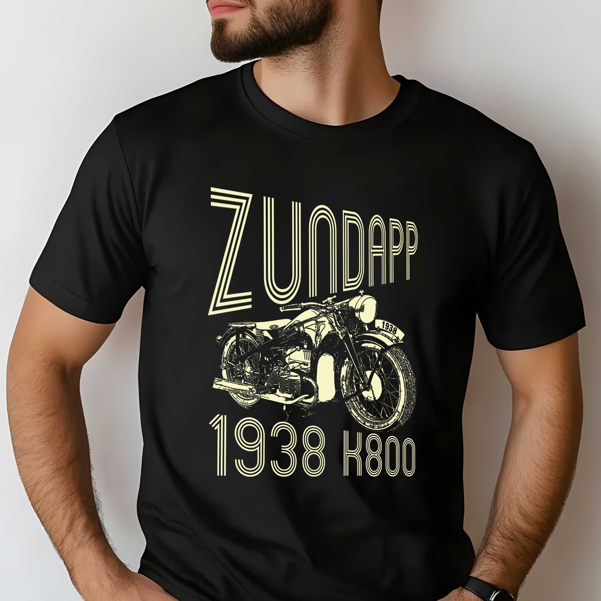 Wyjątkowa Koszulka dla Fanów Klasycznych Motorów i Motocykli
