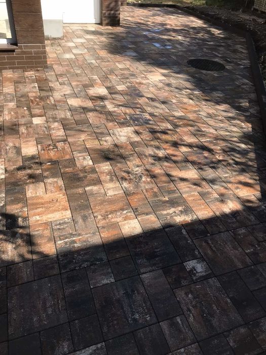 Бордюр.Тротуарная плитка Кирпичик.Старый город.Лайнстоун.Катушка.Борт.